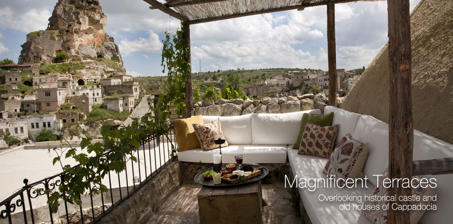 Amazing view of Cappadocia