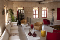 Lobby with sitting areas